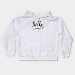 Hello pumpkin Kids Hoodie